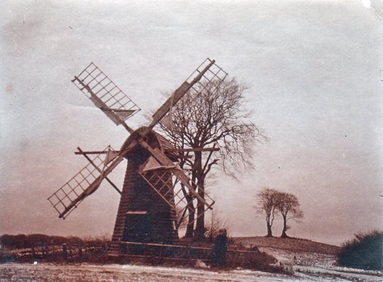 Stolbjerg Mølle, foto, 1901. Kjeld Damgaards fotoarkiv.